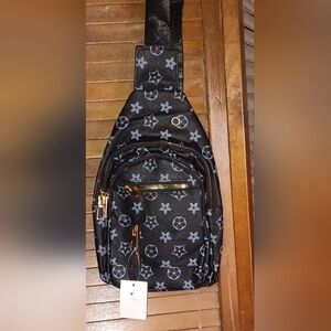 NWT Navy Blue Crossbody With Adjustable Strap